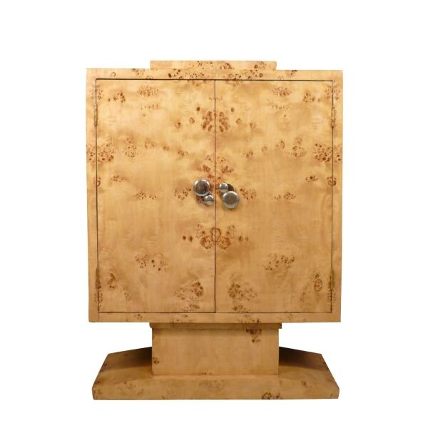 Art deco sideboard in elm burl