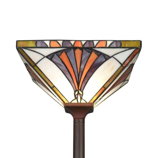 Tiffany Alexandria állólámpa - Art deco állólámpa