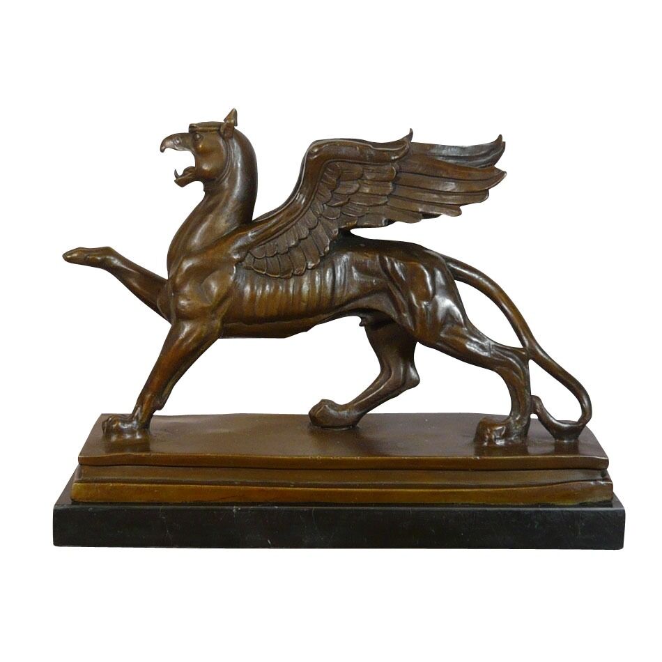 Bronze statue - The Griiffon - Legendary bronze sculpture -