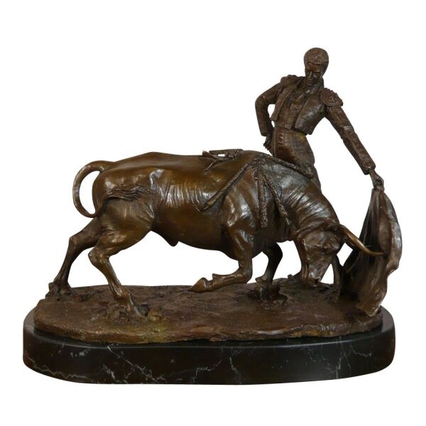 Bronzestatue matadoren - Art deco skulpturer -