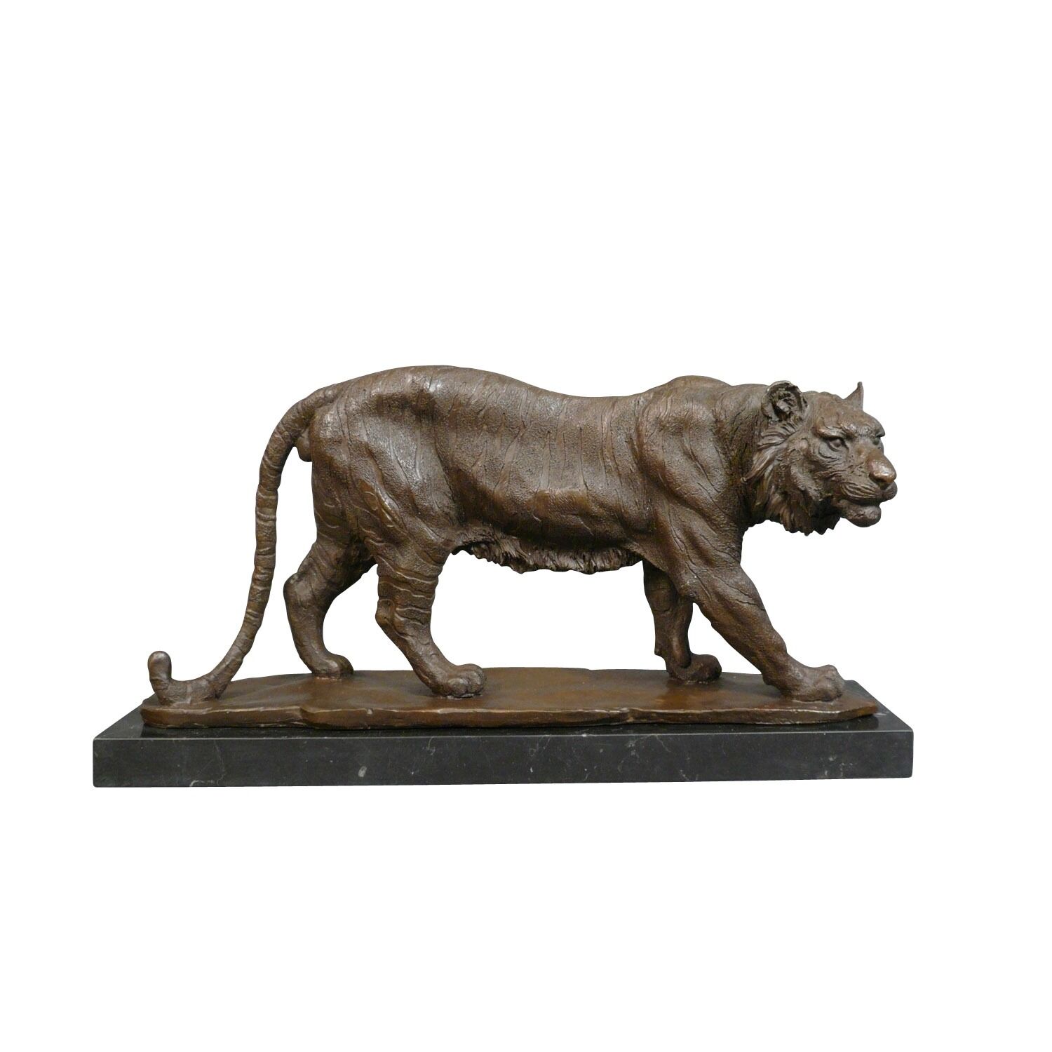 Tigris bronz szobor - Bronz szobrok -