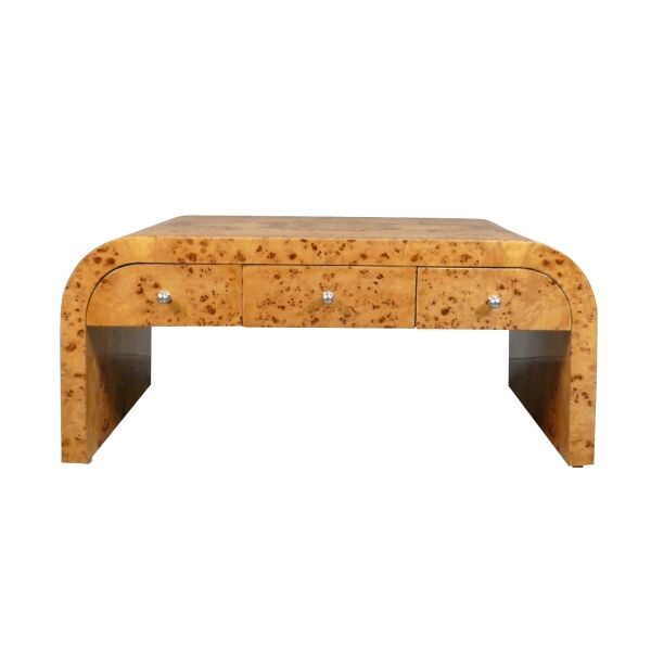 Table basse art déco, six tiroirs, meuble art déco style 1920 -