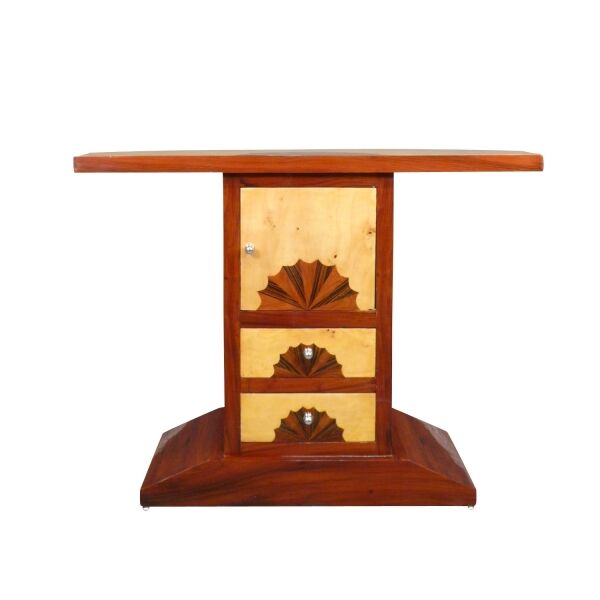 art deco T alakú konzol