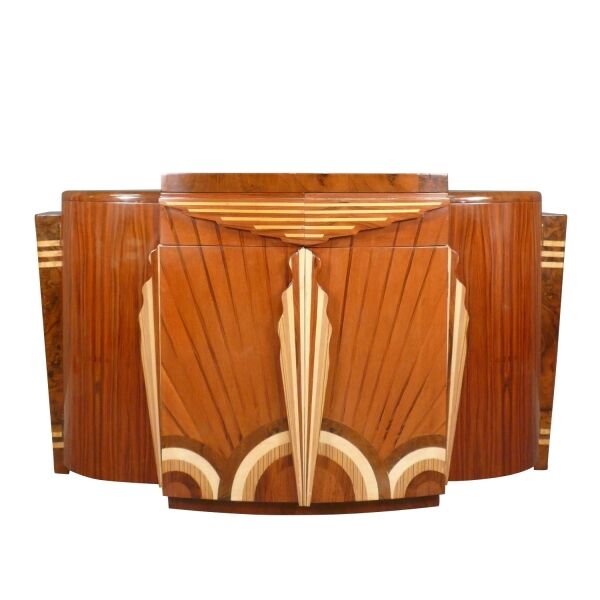 Art deco storage sideboard