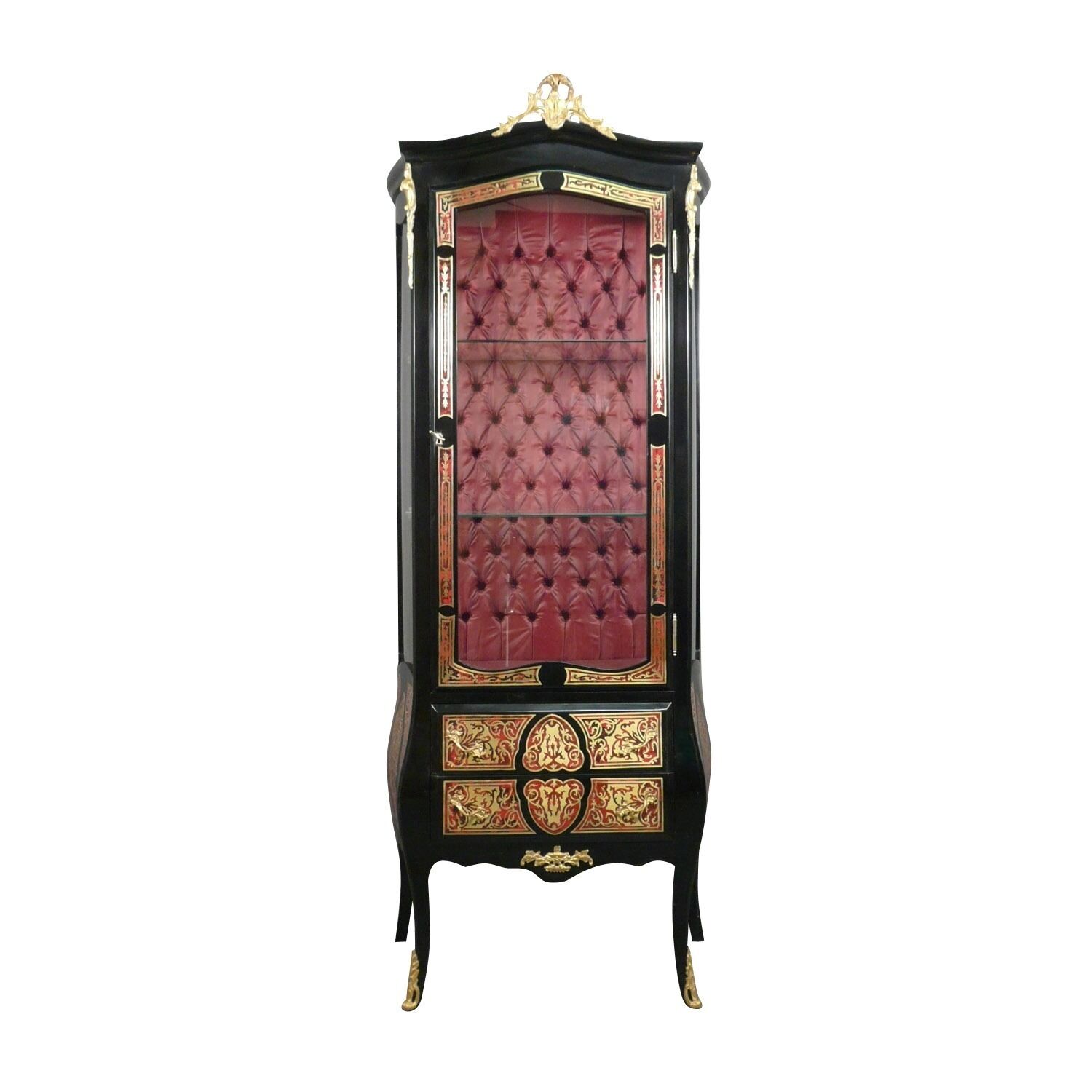 Louis XV Boulle vitrin - Stílusos és art deco bútorok -