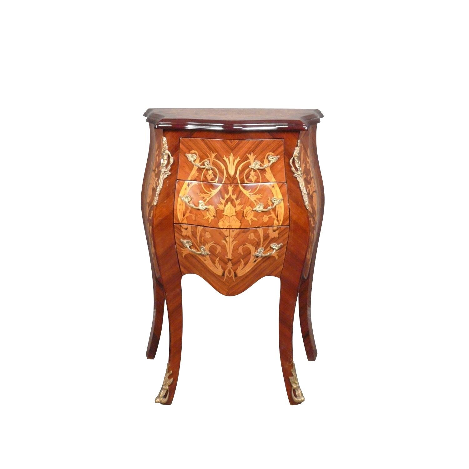 Curved Louis XV chest of drawers - Style and art deco furniture