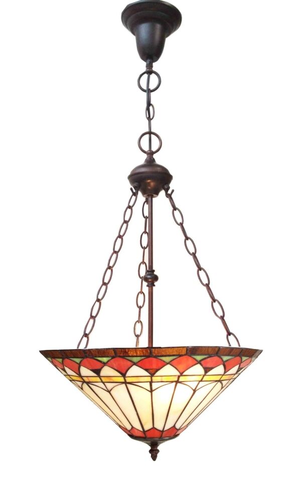 Tiffany Chandelier - Rome Art Deco Series