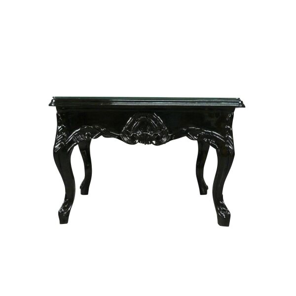 Baroque black coffee table - Baroque furniture -