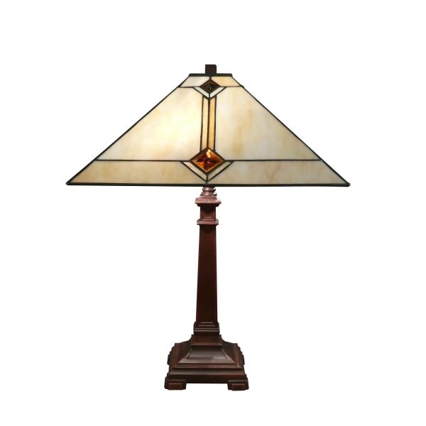 Lampada Tiffany stile Mission - Lampade Tiffany