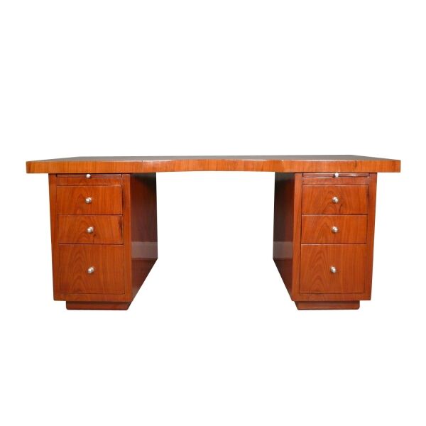 Art deco skrivebord i palisander