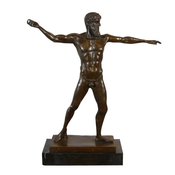 Bronz szobrok Artemision - Zeusz vagy Poszeidón szobra