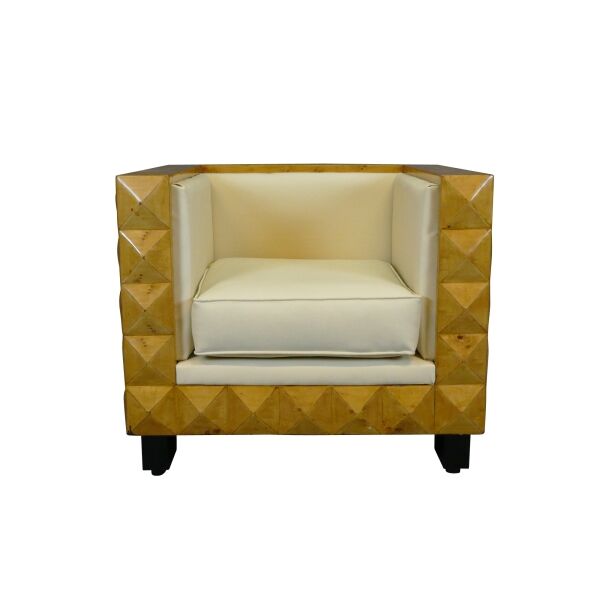 Fauteuil art déco cube -  Meubles art déco -