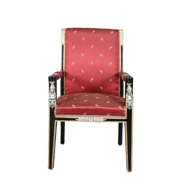 Red Empire armchair - Empire armchairs for sale -