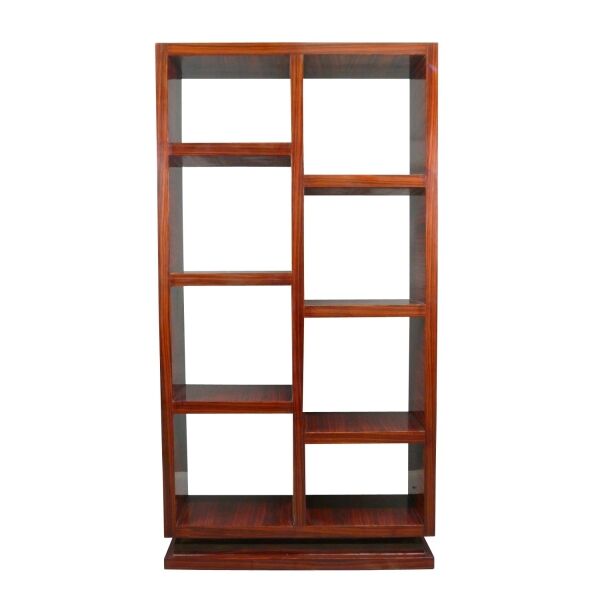 Duża półka w stylu art deco z palisandru - Meble