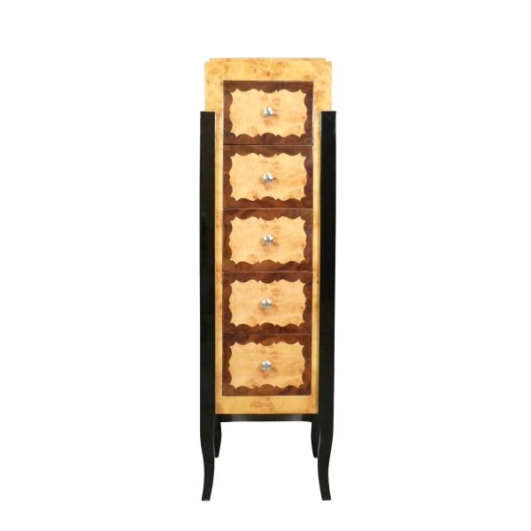 Art deco ladekast 5 lades