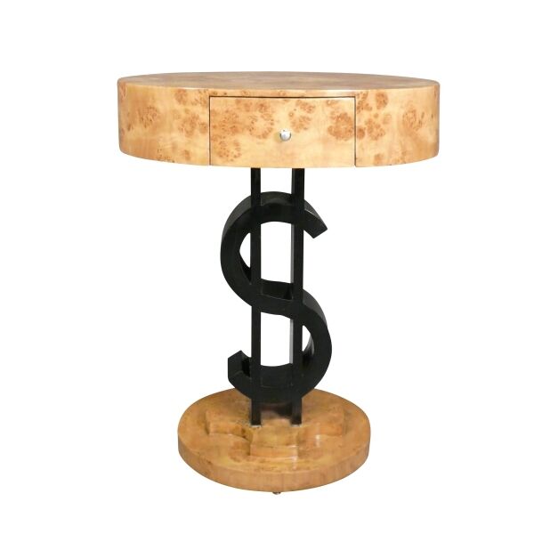 Dollar art deco pedestal table - Art deco table - Art deco furniture -