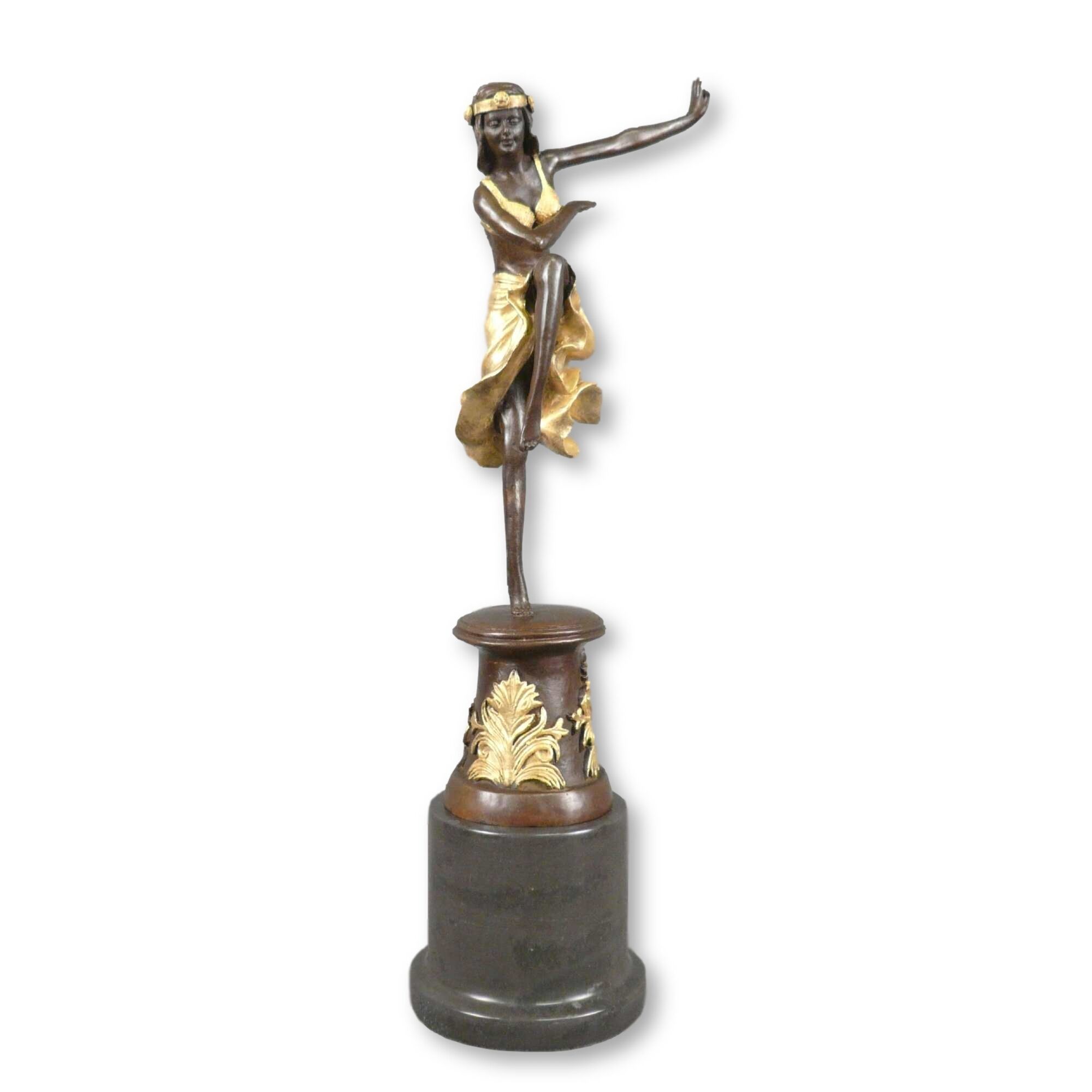 Bronze statue of a dancer - Art and decoration