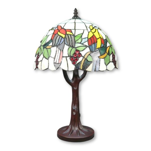Tiffany lamp in the shape of a tree