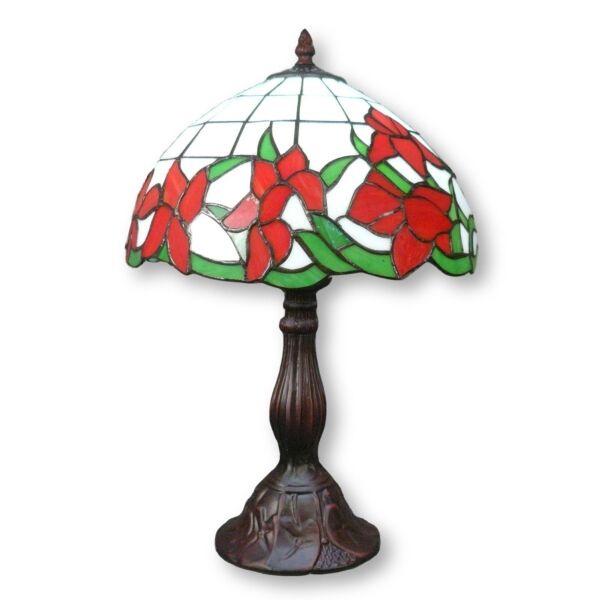 Tiffany style lamp with tulips - Tiphanie lamp shop