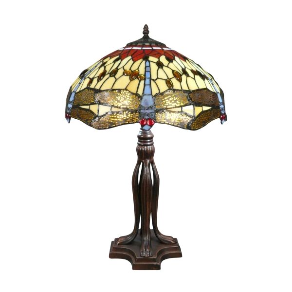 Tiffany lamp Toulouse series - H: 61 cm - Tiffany style lamps