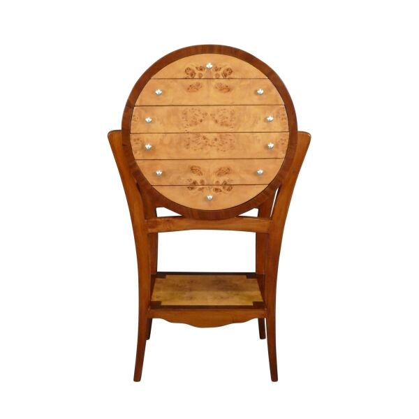 Ronde art deco ladekast