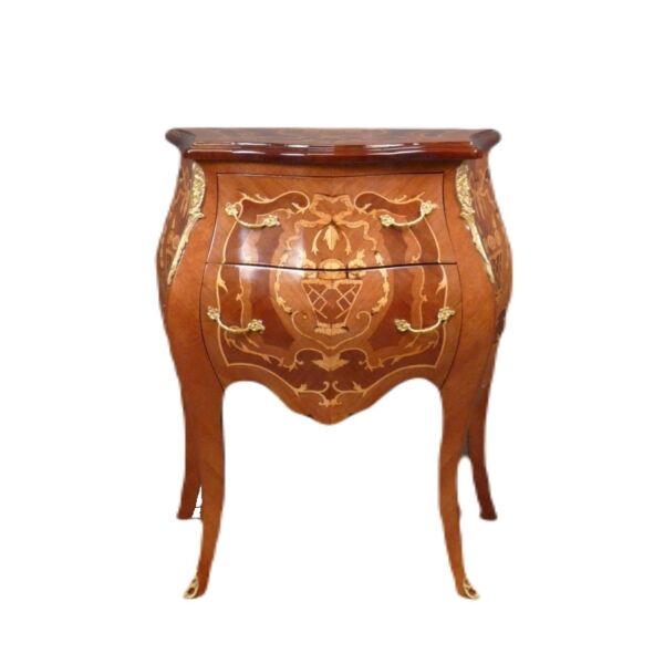 Louis XV chest of drawers in blond mahogany