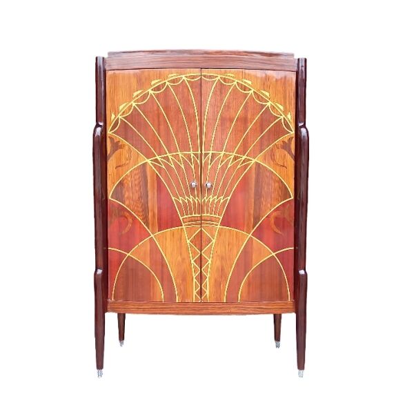 Art Deco sideboard with two doors 1930 - art deco furniture