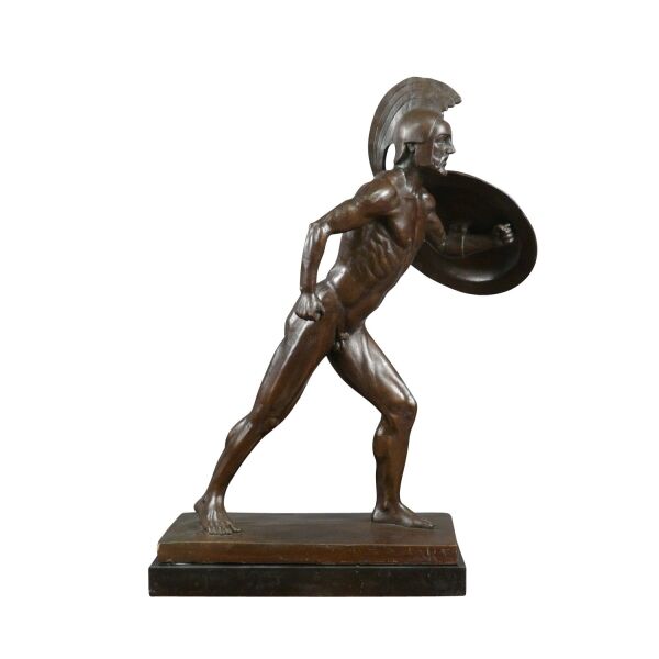 The Roman Gladiator - Bronze statue