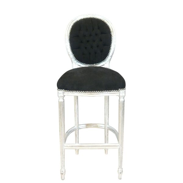 Louis XVI style baroque bar chair
