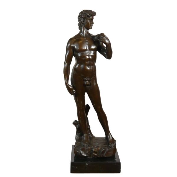 Estatua de bronce del David de Miguel Ángel - Reproducciones en bronce -