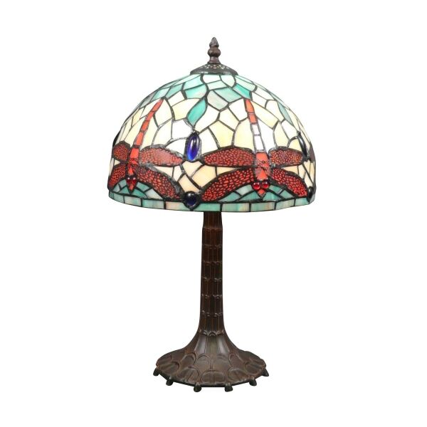 Lampe Tiffany libellules de style art nouveau