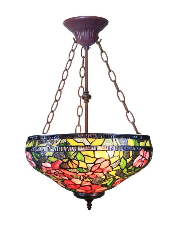 Lustres style Tiffany de la série Bruxelles - Luminaires Tiffany -