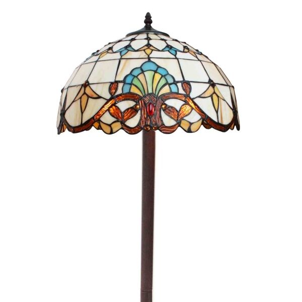 Lampadaire tiffany paris abat jour art nouveau - Luminaires Tiffany - Ensemble Paris