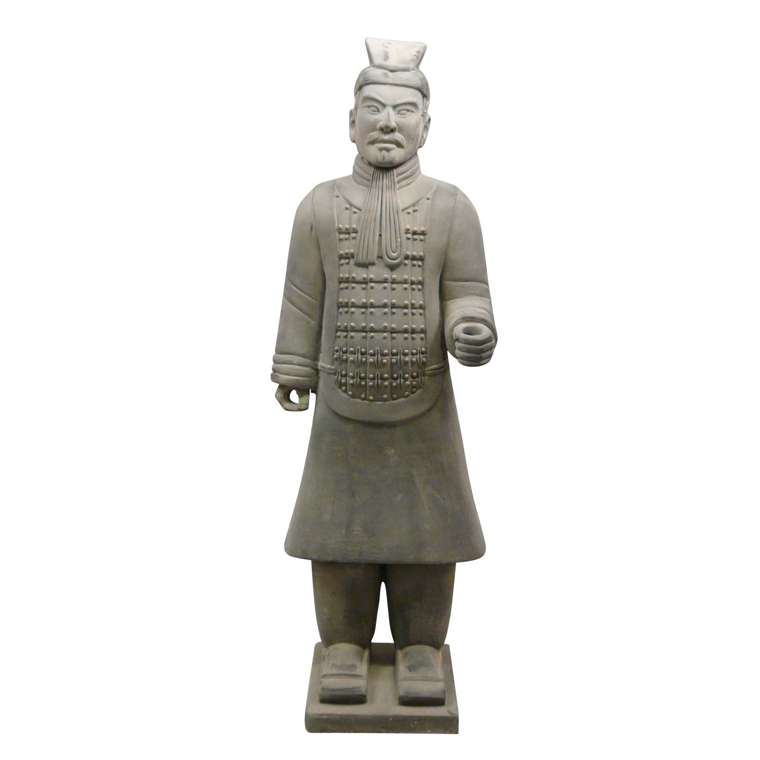 Statue guerrier Chinois Officier 120 cm 2 Statue guerrier Chinois Officier 120 cm - Soldats Xian -