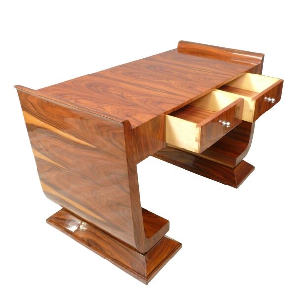 Bureau art déco en marqueterie de palissandre 8 Bureau 1930 art déco en palissandre