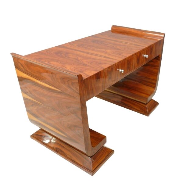 Bureau art déco en marqueterie de palissandre 4 Bureau art déco en marqueterie de palissandre