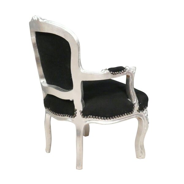 Fauteuil Louis XV baroque enfant 3 Fauteuil Louis XV style baroque pour enfant