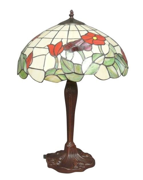 Lampe Tiffany Nantes 3 Lampe Tiffany Nantes - Luminaires Tiffany