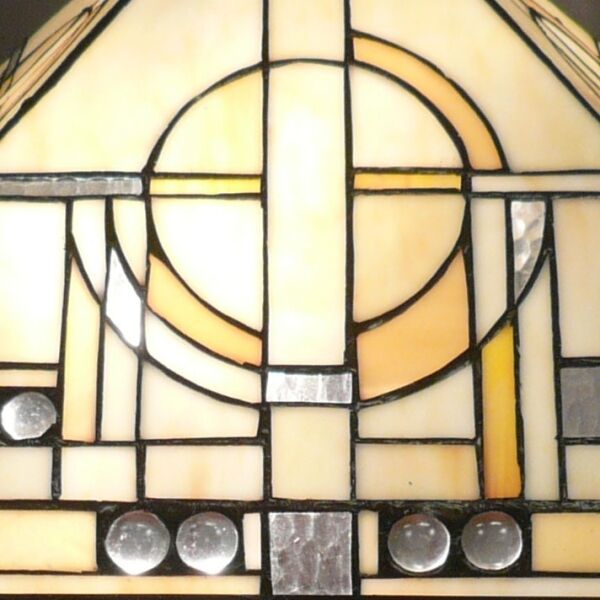 Lampe Tiffany art déco 3 Lampe Tiffany art déco - Luminaires d'art et décoration -