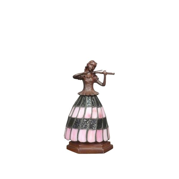 Lampe Tiffany musicienne 1 Lampe Tiffany musicienne