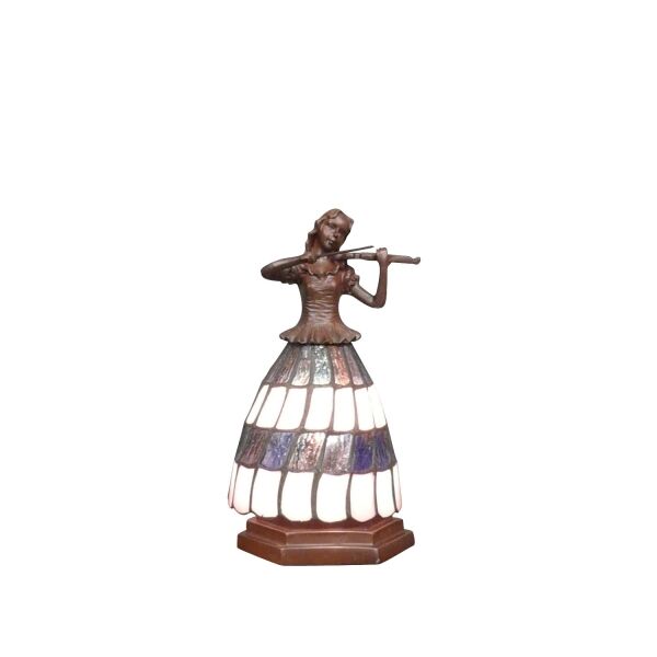 Lampe Tiffany musicienne 3 Lampes Tiffany musicienne