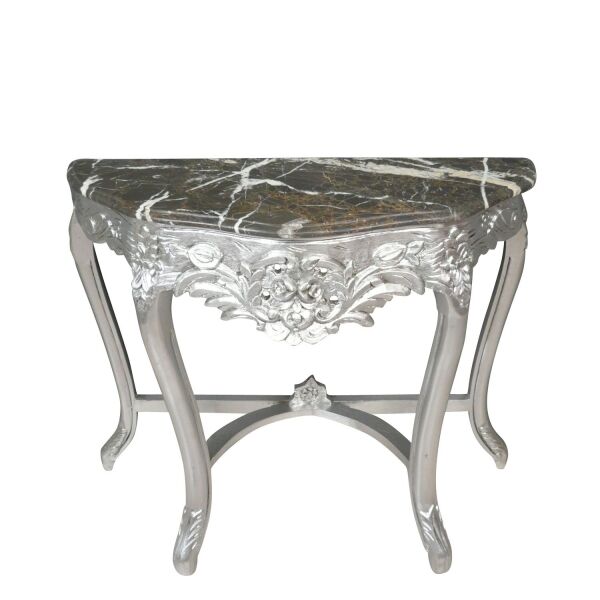 Console baroque marbre noir 2 Console baroque marbre noir