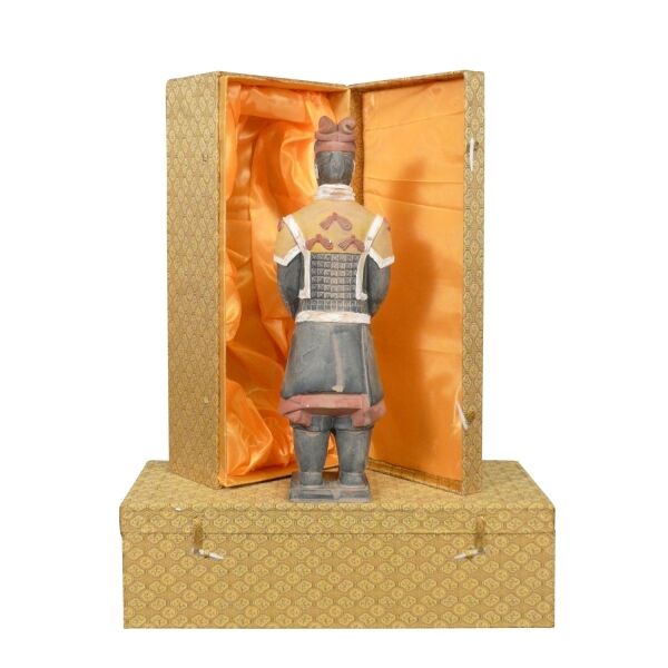 Général - Statuette soldat Chinois Xian en terre cuite 2 Général - Statuette soldat Chinois Xian en terre cuite