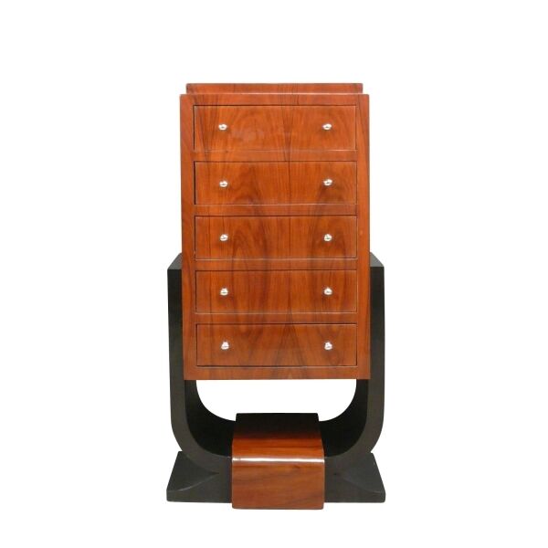 Commode art déco en palissandre - Meuble d'art et décoration style 1930 -