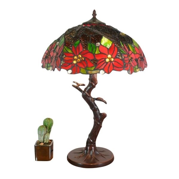 Lampe Tiffany Brocéliande 1 Lampe Tiffany Brocéliande - Lampes Tiffany