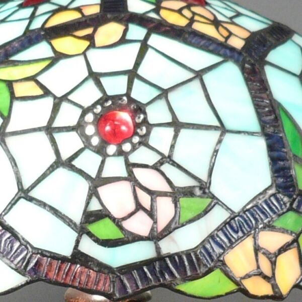 Lampe Tiffany toile d'araignée 3 Lampe Tiffany toile d'araignée - Lampes pas cheres