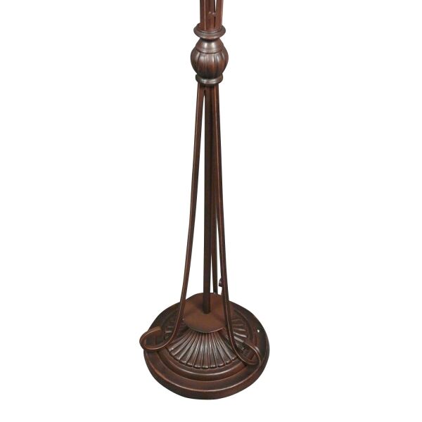 Lampadaire Tiffany à cloche - Série Indiana 5 Lampadaire Tiffany - Série Indiana