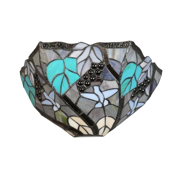 Applique murale de style Tiffany avec des raisins 2 Applique murale de style Tiffany