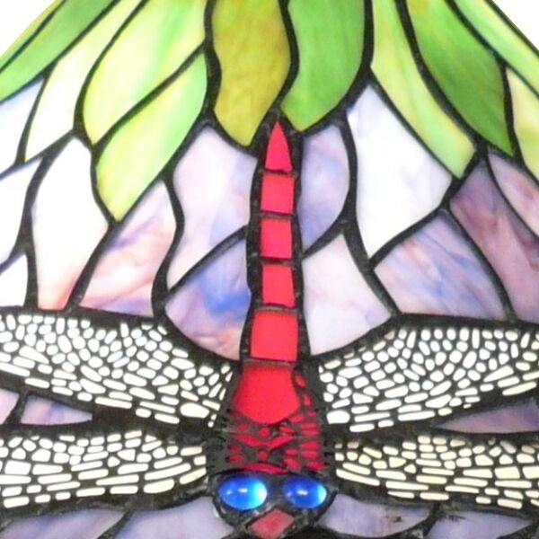 Lampe Tiffany avec des libellules 3 Lampe Tiffany avec des libellules