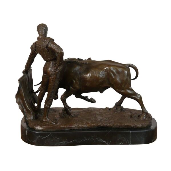 Statue en bronze le matador 3 Statue en bronze le matador - Sculptures art déco -